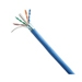 Multi-Conductor - Category 6 Nonbonded-Pair ScTP Cable 4-pair F/UTP CMR Reel Light Blue
