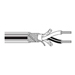 Multi-Conductor - Single-Pair Cable 24 AWG PR FHDPE BRD PVC Black, Matte