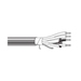Multi-Conductor - Water-Blocked for Indoor/Outdoor Use 1 FS PR + 2 22 AWG S-R PVC PVC Gray