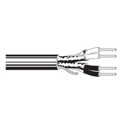 Multi-Conductor - Double-Pair Cable 2-Pair 22 AWG FEP FS FLRST Natural