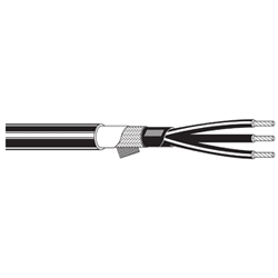 Multi-Conductor - Three-Conductor, Low-Impedance Cable 3 24 AWG CS EPDM BRD,CS SBR Black