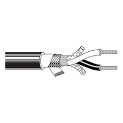 Multi-Conductor - Two-Conductor, Low-Impedance Cable 2 20 AWG EPDM BRD EPDM Black