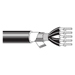 Multi-Conductor - Microphone/Musical Instrument Cable 7 20 AWG EPDM BRD EPDM Black