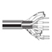 Composite - ENG and EFP Cable 5 Shield PR22 AWG, 2 16 AWG, 2 Coax Chrome
