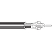 Coax - Miniature 75 OHM MINI Video Cable Black