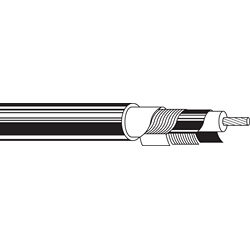 Coax - Single-Conductor, High-Impedance Cable 20 AWG EPDM SNGLS CPE Black