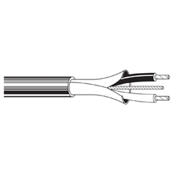 Multi-Conductor - Audio, Control and Instrumentation Cable 2 22 AWG PVC Shield FRPVC Beige, Pale Fawn