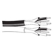 Multi-Conductor - Double-Pair Cable 2 Bonded 22 AWG FSPR PVC PVC FR Red & Black