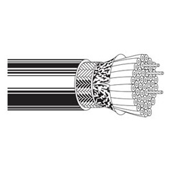 Multi-Conductor - Computer Cable for EIA RS-232 Applications 25 28 AWG PVC SH PVC Chrome