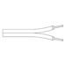 Multi-Conductor - High-Conductivity Copper Speaker Cable Parallel Zip Const 2 14 AWG PVC Parallel Clear, Transparent