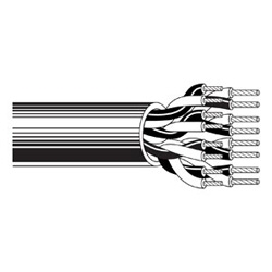 Multi-Conductor - Audio, Control and Instrumentation Cable 15-Pair 18 AWG PVC PVC Chrome