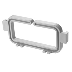 Cable Manager, DISTRIBUTION RING-BEIGE USE AS, X-CONNECT CH FOR JUMPER W and C, DIST BIX QRBIX19A