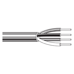 Multi-Conductor - Audio, Control and Instrumentation Cable 4 CNDR PE PVC CM Box Gray