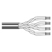 Multi-Conductor - Enhanced Category 5e Bonded-Pair Patch Cable U/UTP CM Reel Light Blue