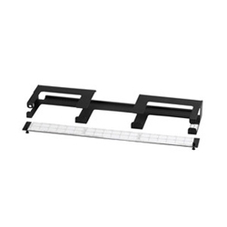FiberExpress Cable Management Accessory, 1U, Black.
