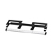 FiberExpress Cable Management Accessory, 1U, Black.