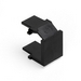 Blank QuickPort Insert - Color Black. Priced per each, packaged in qty of 10. Must be ordered in qty of 10.