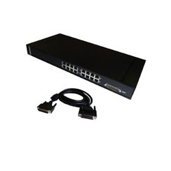 RocketPort uPCI 16 port rackmount interface with RJ45 connections - RS232