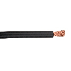 Hook-Up Wire, UL 1283, 4 AWG, 420 Strands, 600V, Bare Copper, PVC, Dark Green