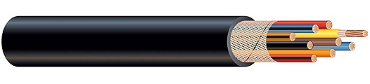 20/10 Control Cable, Bare soft annealed copper conductors, 20 mils high ...