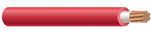 Welding Cable, 105C, Class K (30 AWG) rope stranded copper conductor