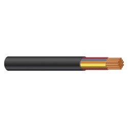Stranded bare copper conductors, Cross-linked Polyethylene insulation, Sun-resistant PVC jacket, Cables are listed for Direct Burial.  90C, 600V