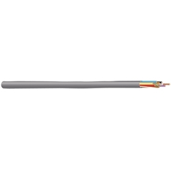 Multi-Conductor Cable, 18 AWG, 6 Conductor, Low-Voltage, Non-Shielded, Non-Plenum, PVC, Gray