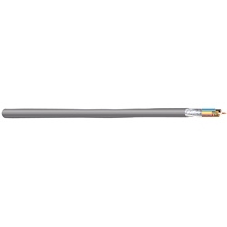 Multi-Conductor Cable, 22 AWG, 12 Conductor, Low-Voltage, Shielded, Non-Plenum, PVC, Gray