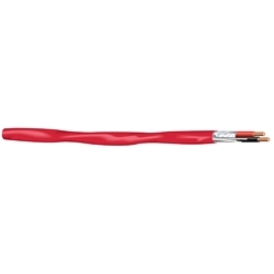 16-2C SOL BC PVC FOIL SHD     PVC JKT RED FPLR/CMR 75C      1000’ BOXES