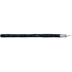 5 COAX MINI 25 SOL BC FPVDF   DUAL FOIL 95% TNC SRV SHD     LSPVC JKT BLK 75 OHM