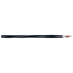 Stranded bare copper conductors, PVC-Nylon insulation, Sun-resistant PVC jacket, Tested per UL requirements for Type TC cables having THWN or THHN (TFFN) conductors.  Cables are listed for Direct Burial.  90C, 600V, Foil Shield with Drain wire
