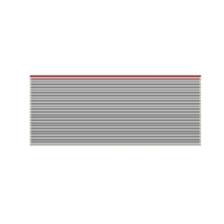 Flat - Gray Ribbon 9L280XX Series 14 28 AWG STR PVC Ribbon Gray