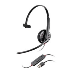 Blackwire 310: Corded USB Headset, Monaural, UC Standard version built for UC applications and softphones from Avaya, Cisco, IBM, Skype, and more