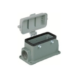 Han B Housings: Han B Base Surface LC 4 Pegs M25 cover