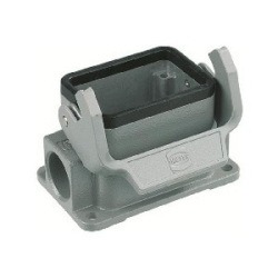 Han B Housings: Han B Base Surface LC 1 Lever 2 Entries