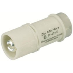 Han HC Male Insert: Han 1 HC 350A/4KV -male- 95-120 mm