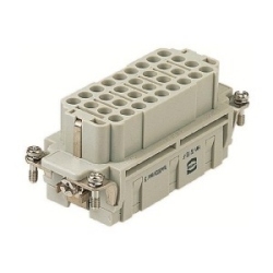 Han EE Female insert Crimp: Han EE 32 Position Insert Female Crimp