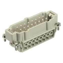 Han E Male Insert: Han 32E male insert (17-32)