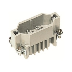 Han D Male Insert: Han D 15 Position M Insert Crimp