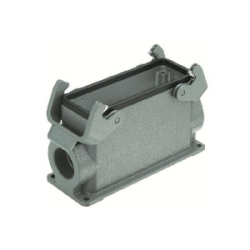 Han B Housings: Han B Base Surface HC 2 Levers 1 x Pg21