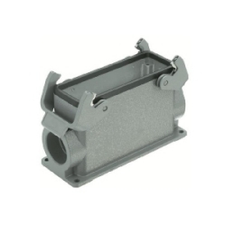 Han B Housings: Han B Base Surface HC 2 Levers 2 x M40