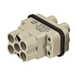 Han Q Male Insert: Han Q 4/2 male insert with Quick Lock