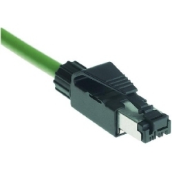 Data IP20 RJ45: IP20 Data Plug for small wires