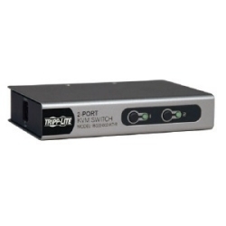 2-Port Desktop KVM Switch w/ 2 KVM Cable Kits (PS2)