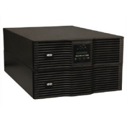 SmartOnline 208/240V 8kVA 7.2kW Double-Conversion UPS, 6U Rack/Tower, Extended Run, Network Card Options, USB, DB9, Bypass Switch, NEMA outlets, 50A plug