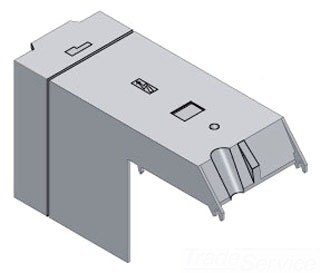 Gray Rotating Protective Cover IP 20