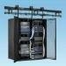 Net-Access N-Type Network Cabinet 45 RU Black
