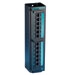 Clarity 5E 12-port, Category 5e mini patch, hinged mounting, 10" x 2.5"