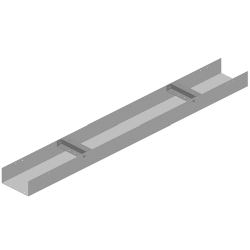Wall Coaxial Cable Support Kit, self-splicing, for 12 coaxial cable runs