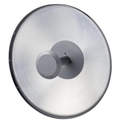 0.6 m | 2 ft Standard Parabolic Unshielded, Dual-Polarized Antenna, unpressurized, 5.250-5.850 GHz, N Female, gray antenna, with flash, standard pack - one-piece reflector